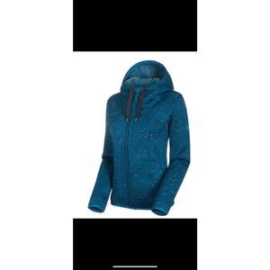 NWOT Mammut Chamuera Hooded Fleece Jacket Women's Medium